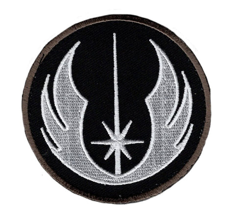 Star Wars Jedi Order Patch (Embroidered Hook) (Black/White)