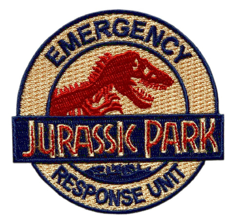 Jurassic Park Emergency Response Unit Patch [Iron on Sew on - JS8]