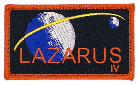Lazarus Interstellar Space Mission NASA Patch [Hook Fastener Backing -L4]
