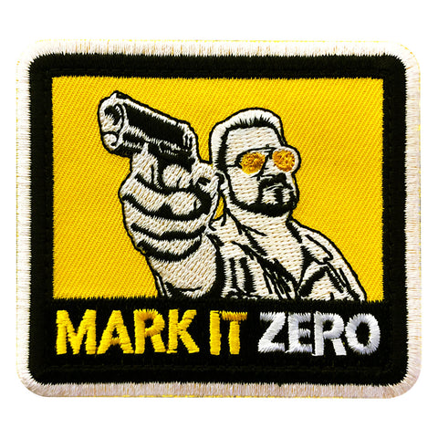 Mark It Zero Walter Big Lebowski Patch