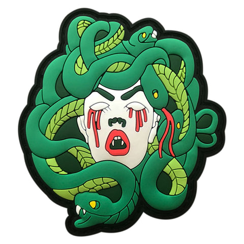 Medusa Head with Snakes Patch
