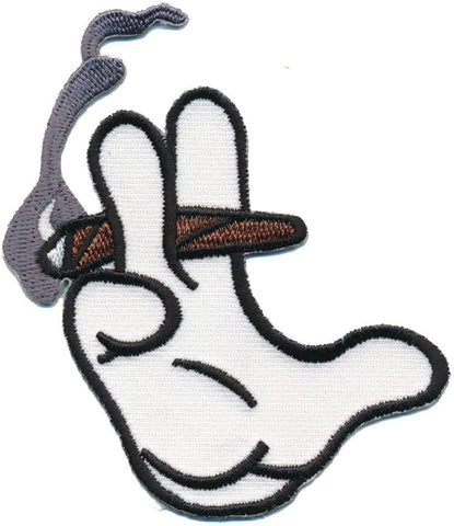 420 Weed Friendly Hand Embroidered Iron on Sew on Patch