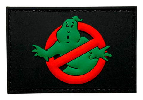 Ghostbusters No Ghost Tactical Patch (3D-PVC Rubber - 3.0 X 2.0 Inch -GP9)