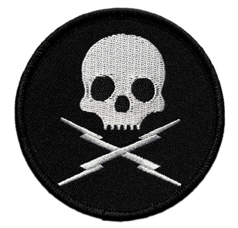 Death Proof Embroidered Patch [Iron on Sew on - 3.0 X 3.0 inch - D13]