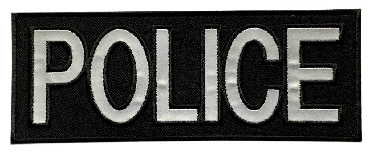 Reflective Police Front Panel Patch [