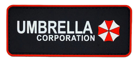 Resident Evil Umbrella Corporation Patch {PVC Rubber-Hook Fastener]