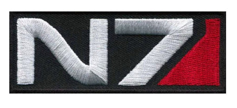 N7 Mass Effect Patch (Embroidered Hook)