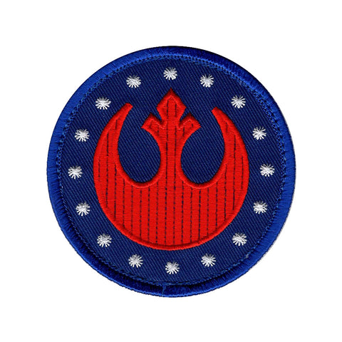 New Republic Rebel Alliance Star Battles Patch (Embroidered Hook)