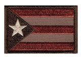 Puerto Rico Flag Patch (Embroidered Hook)