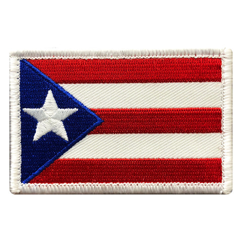 Puerto Rico Flag Hook Patch