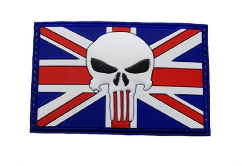Punisher British Flag Patch (PVC)