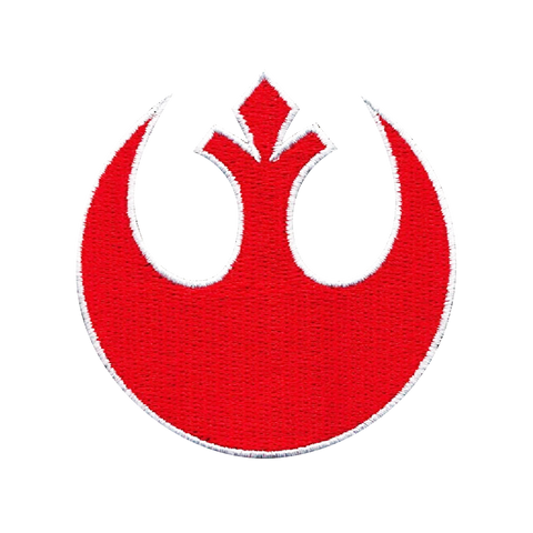 Star Battles Rebel Alliance Patch (Embroidered Hook)