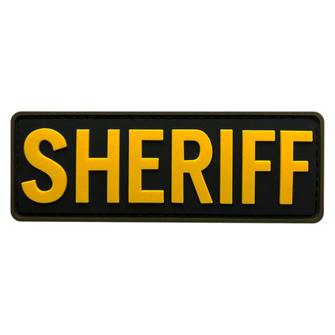 Sheriff Police Patch (PVC)