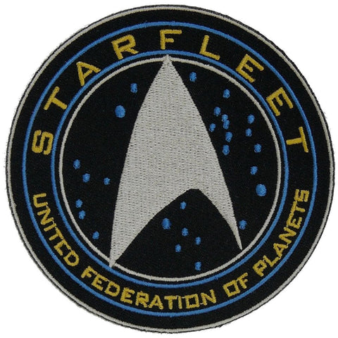 Star Trek Starfleet United Federation of Planets Patch (Embroidered Hook)