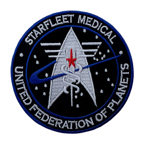 Star Trek Starfleet Medical United Federation Tactical Patch (Hook Fastener -3.5 Inch -PS3)