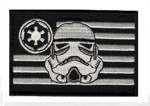 Stormtrooper USA Flag Patch (Embroidered Patch)