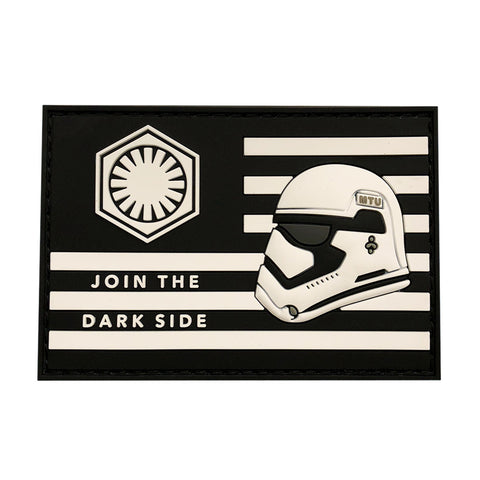 First Order Stormtrooper Star Battles Patch (PVC) (White) – MILTACUSA