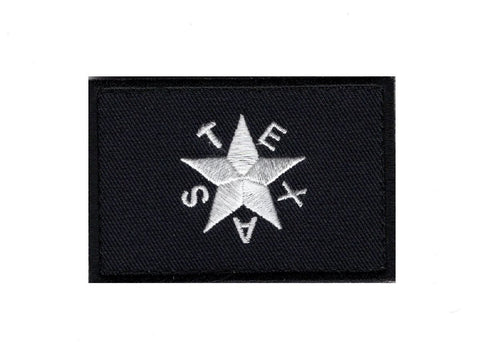 Texas Star Patch Black