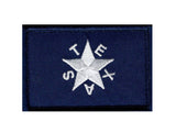 Texas Star Patch (Embroidered Hook) Navy