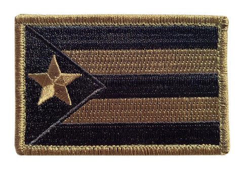 Puerto Rico State Flag Tactical Hook Patch (3.0 X 2.0-P16)
