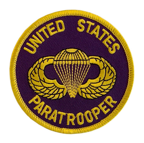 Miltacusa USA Airborne Paratrooper Patch (Iron on Sew on - P12)