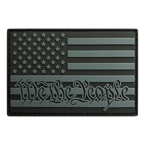 We The People Flag US Constitution Patch
