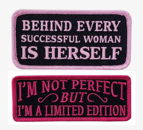 Limited Edition Behind Every Successful Woman Patch (2pc Bundle)